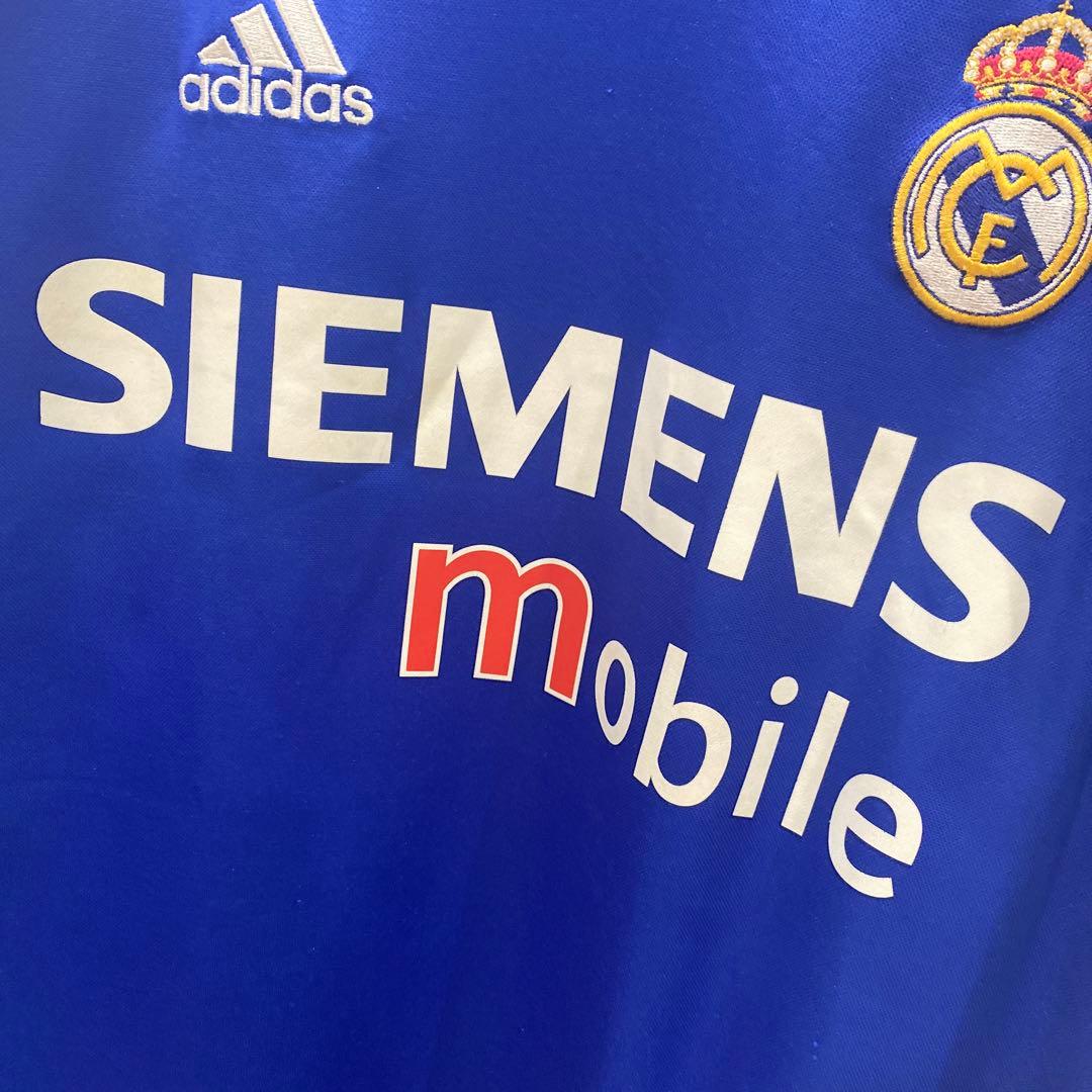 当時モノ 美品 ユニフォーム adidas／レアルマドリード サッカーシャツ