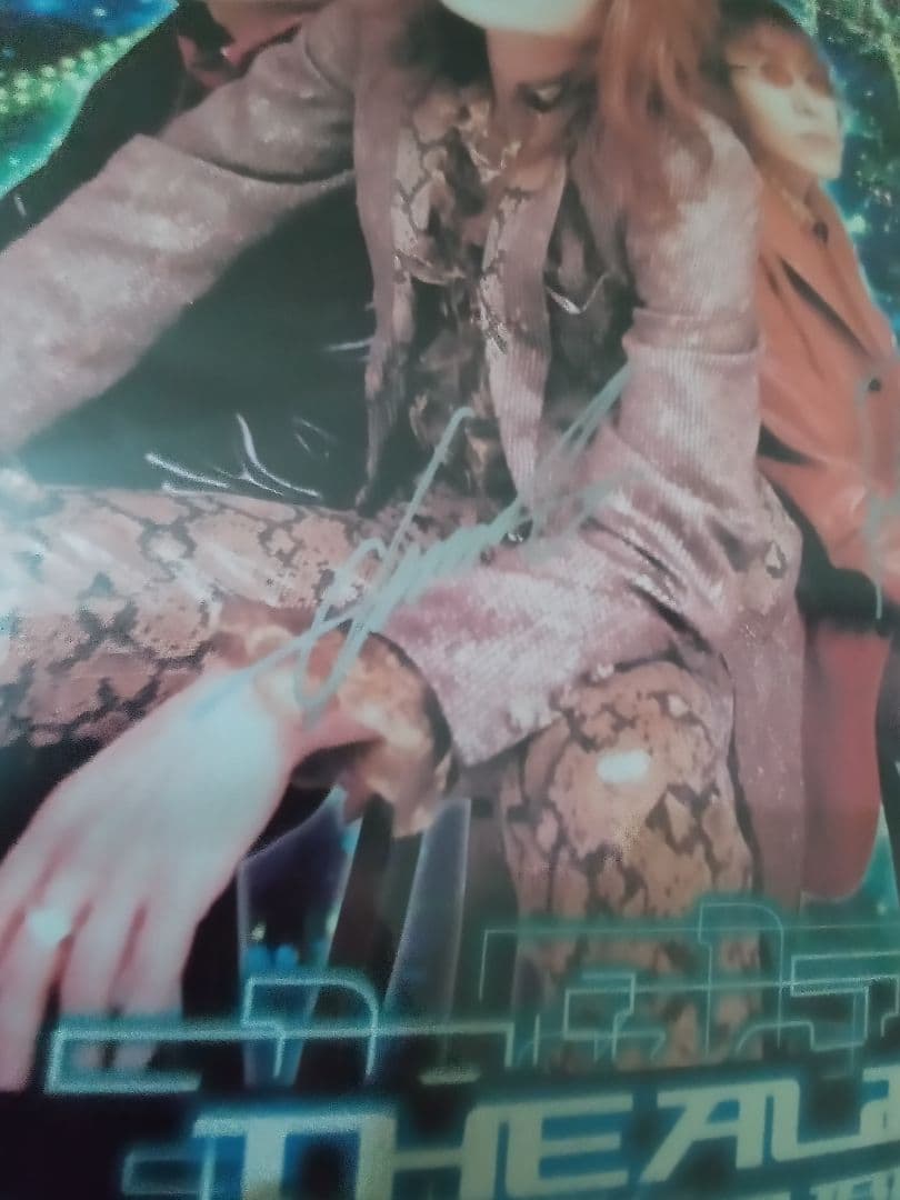 h*i様 THE ALFEE2001．3.7直筆サイン入りポスター。