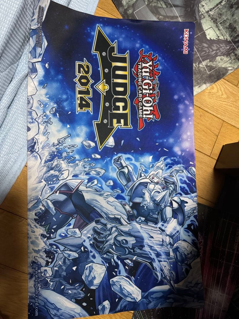 遊戯王OCG 凍氷帝メビウス　プレイマット