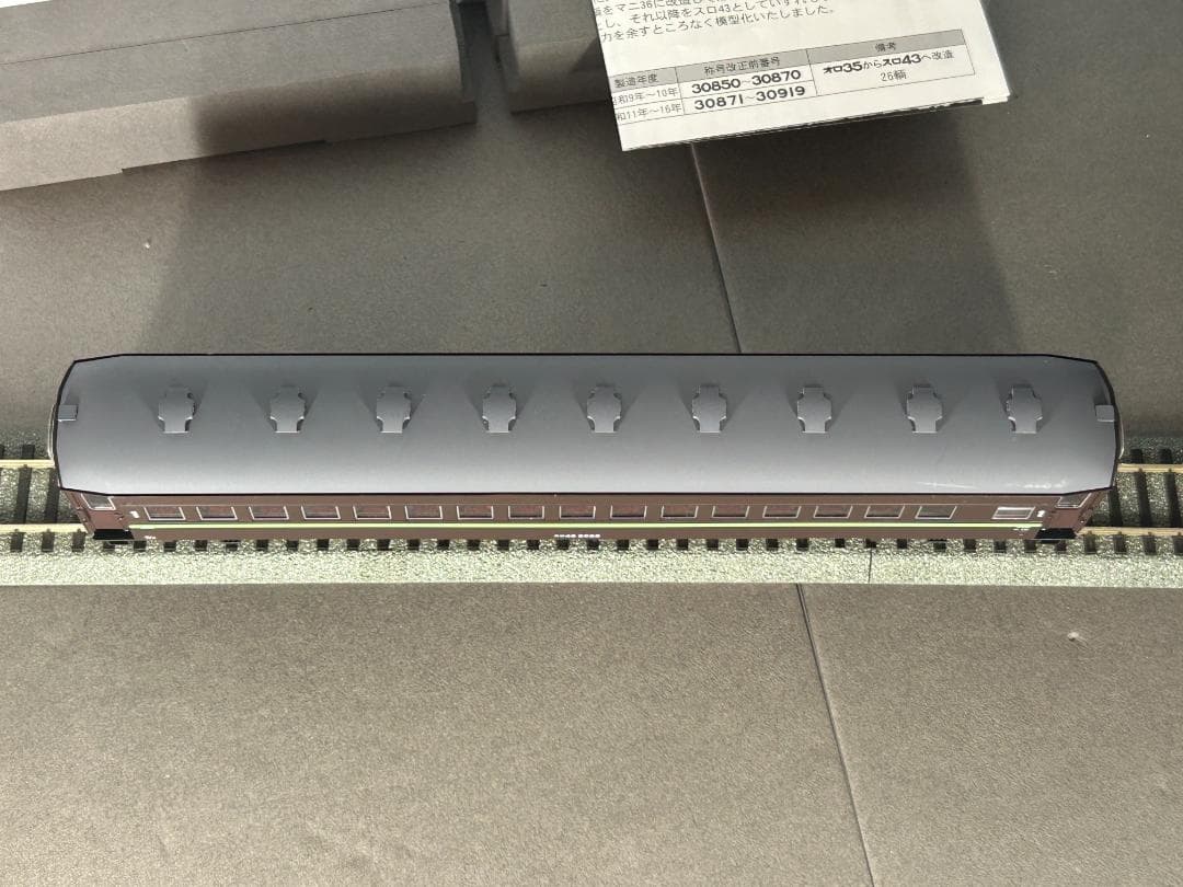 アクラス スロ43 シングルルーフ 淡緑帯 リベット無し ぶどう2号