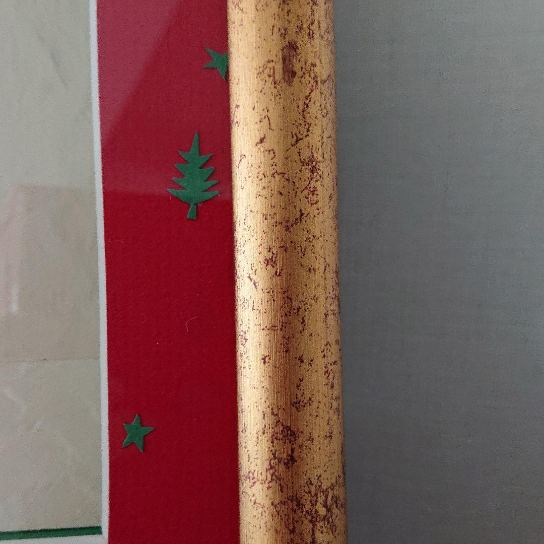 新品　★ 絵画  シャドーボックス完成品  クリスマス