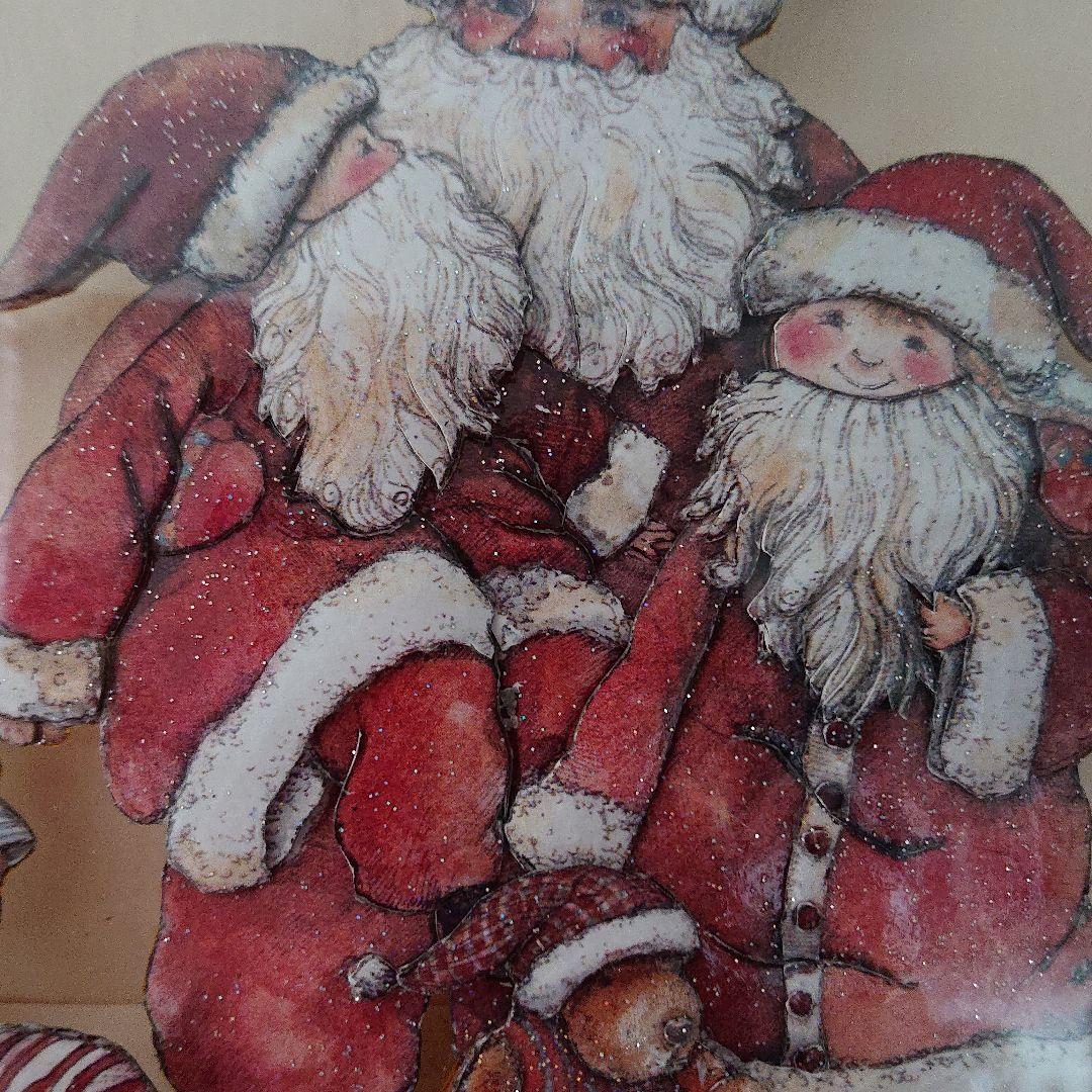 新品　★ 絵画  シャドーボックス完成品  クリスマス