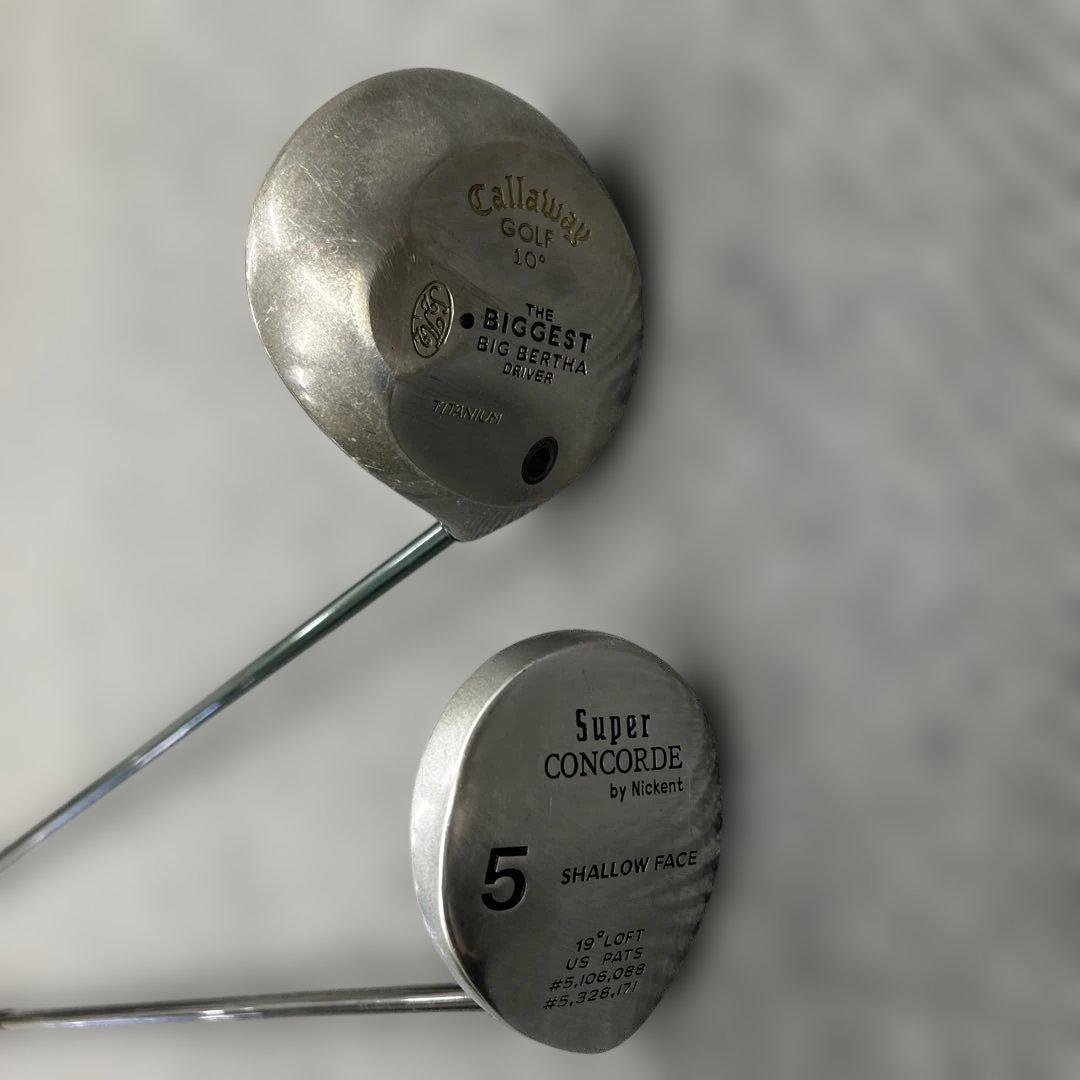 ゴルフバッグ　ドライバー　アイアン　パター　セット