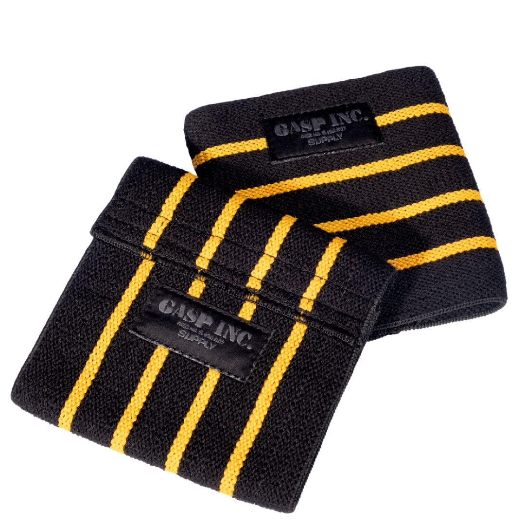 ウエイトトレーニング Gasp Elbow sleeve Black/Yellow 10.5