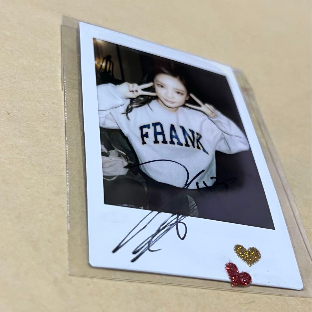 kara ハラ　サイン入りチェキ 貴重　karasia