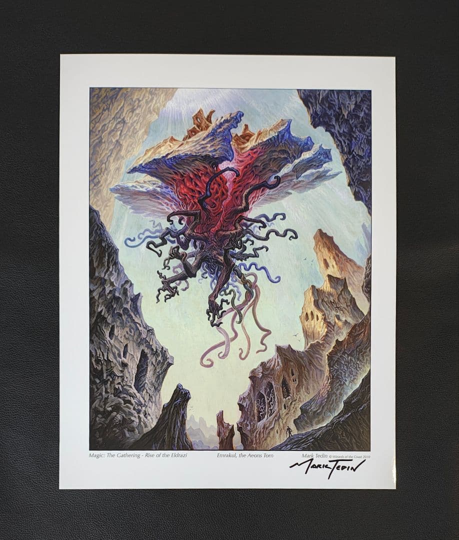 MTG アートプリント　複製原画　 引き裂かれし永劫、エムラクール