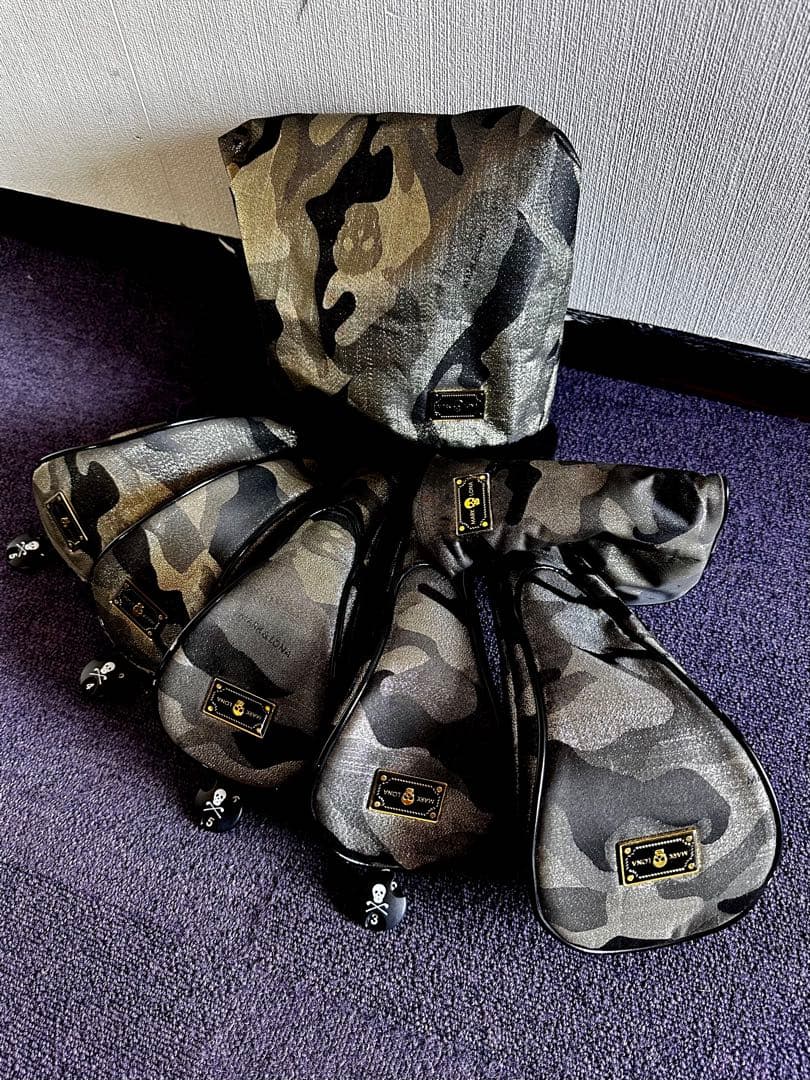 ★マーク&ロナ★超希少★メタリックカモ★キャディバッグ★オマケ多数★フルセット