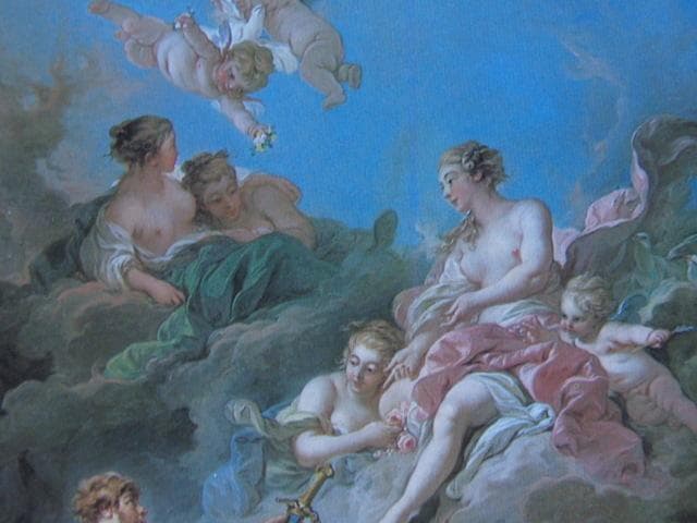 フランソワ ブーシェ、【ウルカーヌスから武器をもらうヴィーナス】