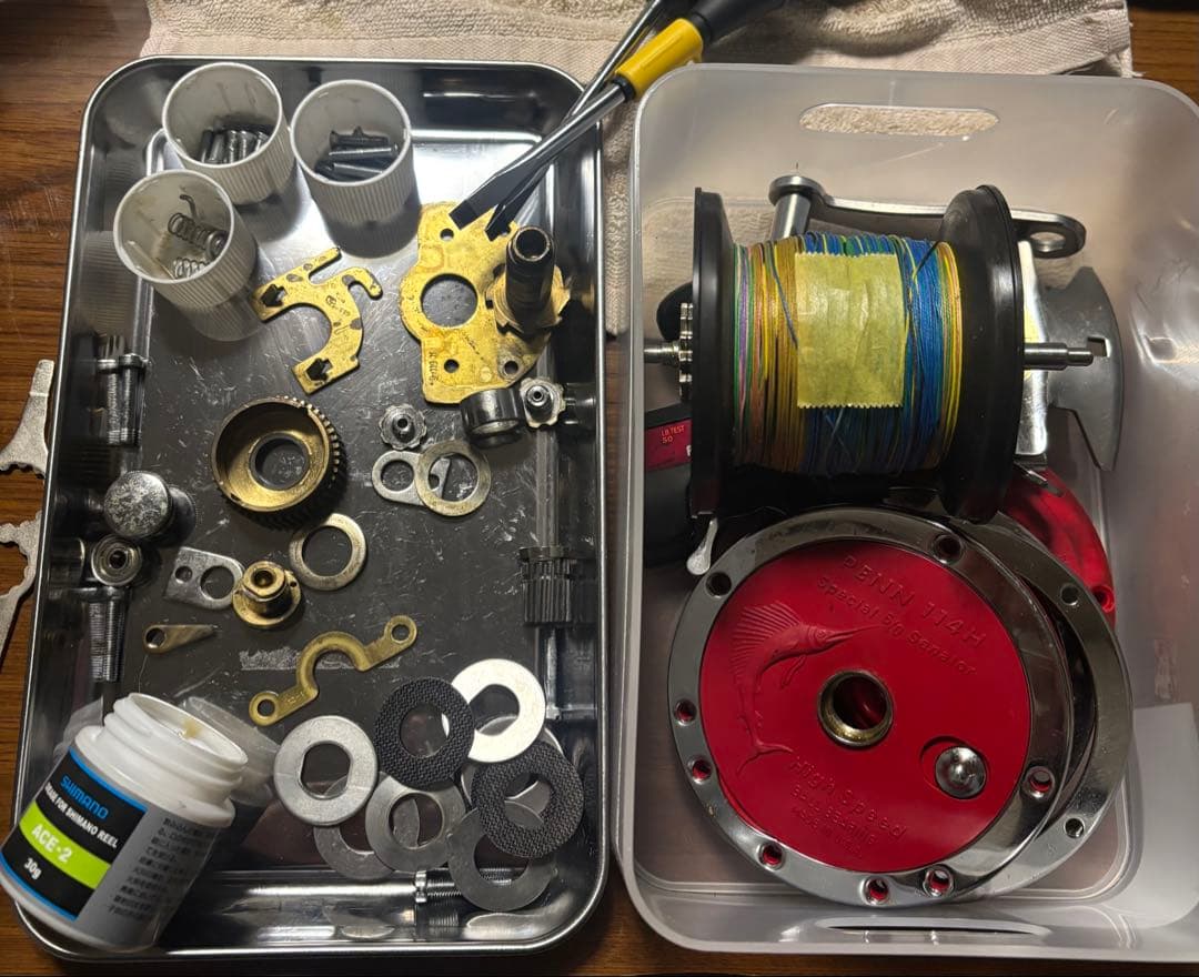 PEEN スペシャルセネター6/0 114HL分解洗浄　オーバーホール済み