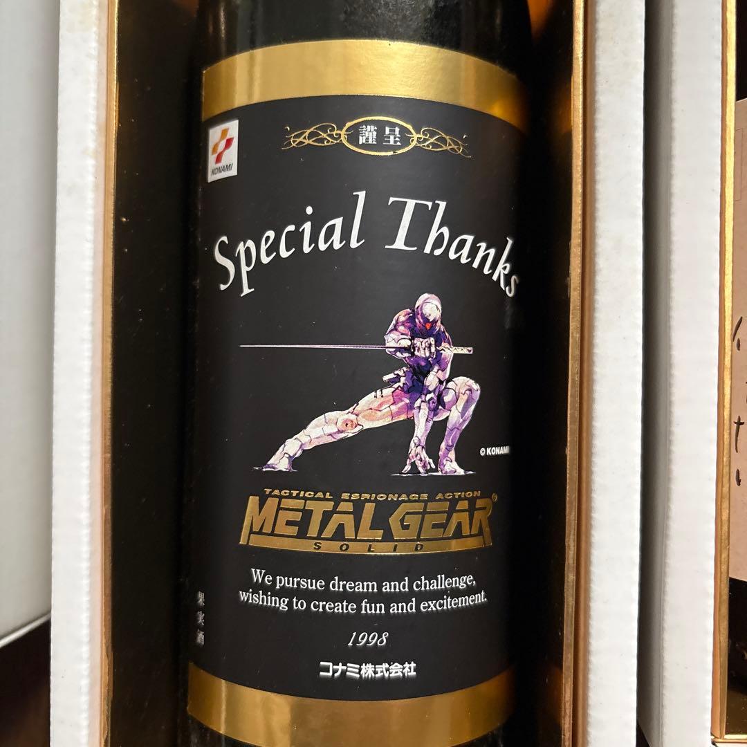 c*o様 KONAMI コナミ お中元 お歳暮 ワイン しおり メタルギア パワ