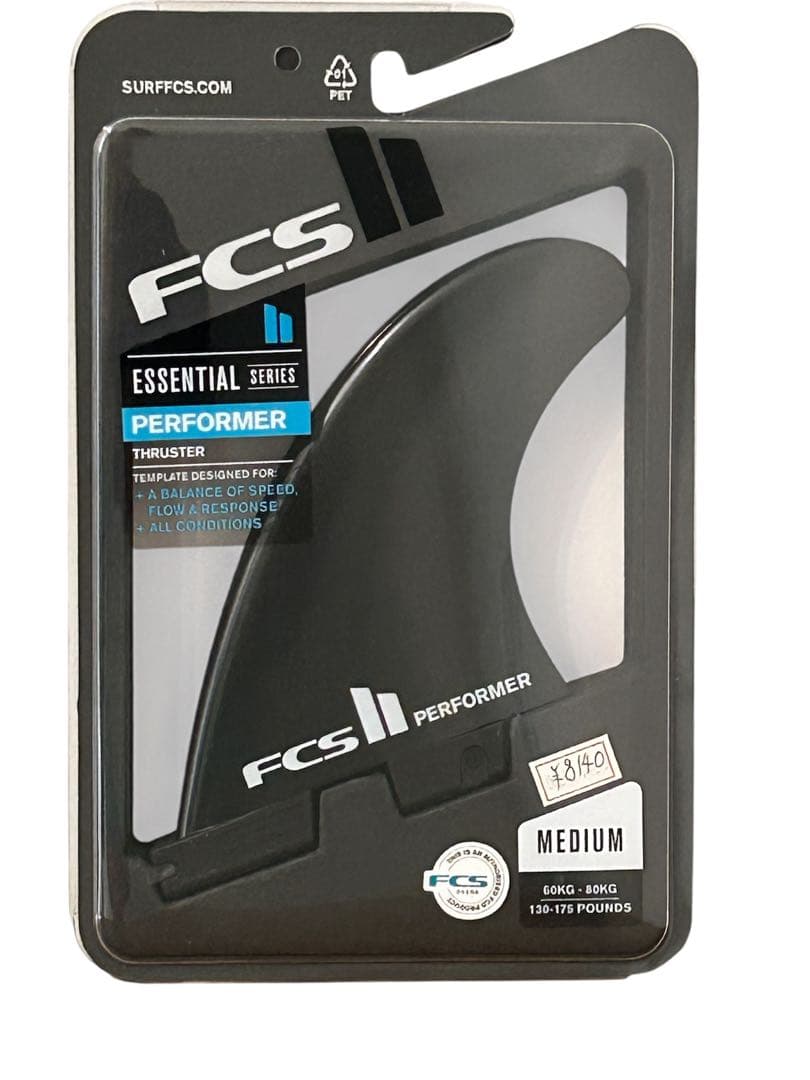 FCS2 パフォーマー グラスフレックス 3本フィン Mサイズ