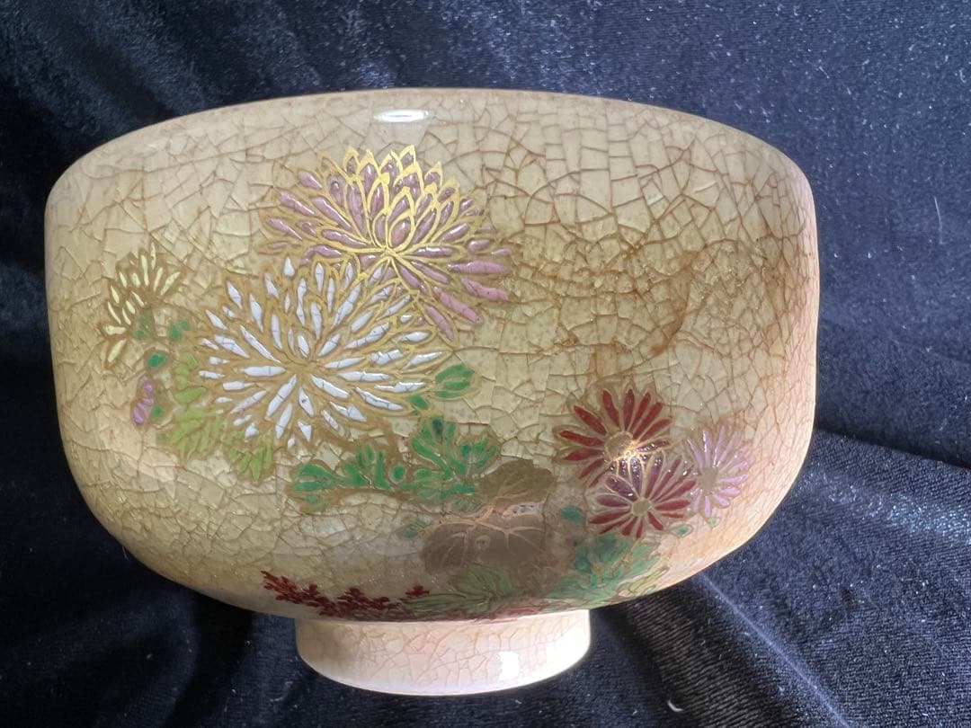 明治初期 薩摩焼 陶弘山製　煎茶道具★希少★115x70mm現状品のみ