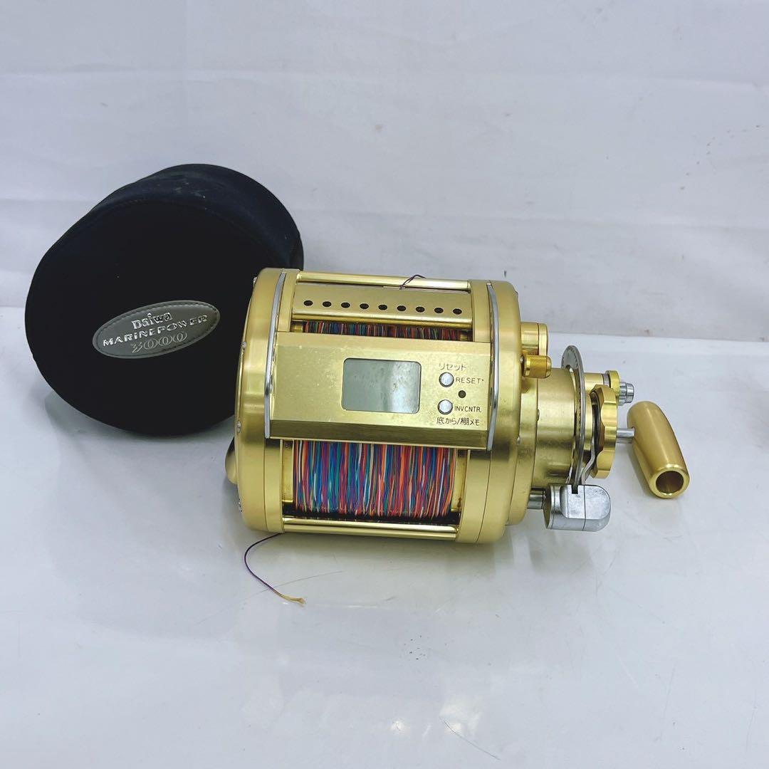 12SAM11 DAIWA ダイワ マリンパワー 3000 電動 リール 釣り