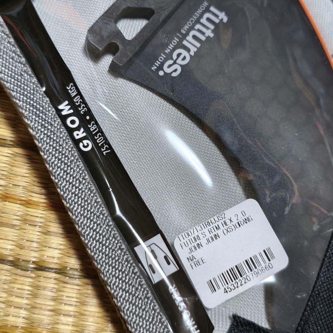 フューチャーフィン RTM HEX JOHN JOHN X-SMALL