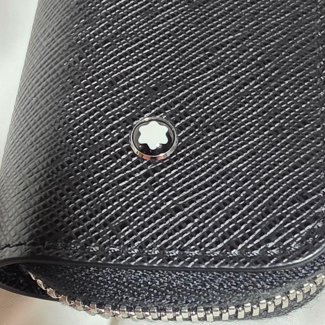 ✨モンブラン公式✨ 1本差しレザーペンケース　黒