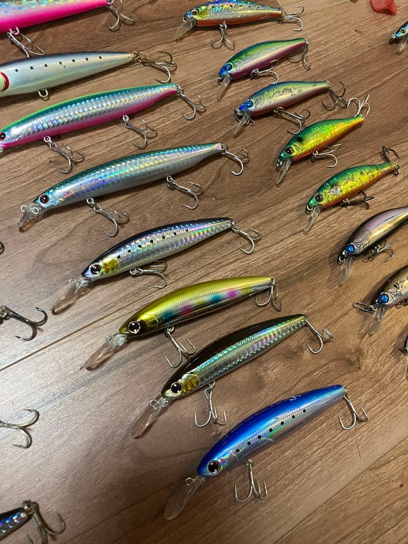 シーバスルアーまとめ売りルドラ130.ショアラインシャイナー.ウェイキーブー 他