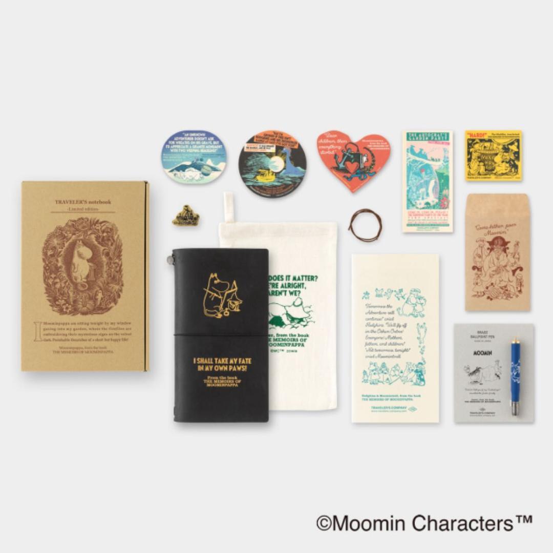 【抽選限定販売品】トラベラーズノート 限定セット MOOMIN パパの思い出