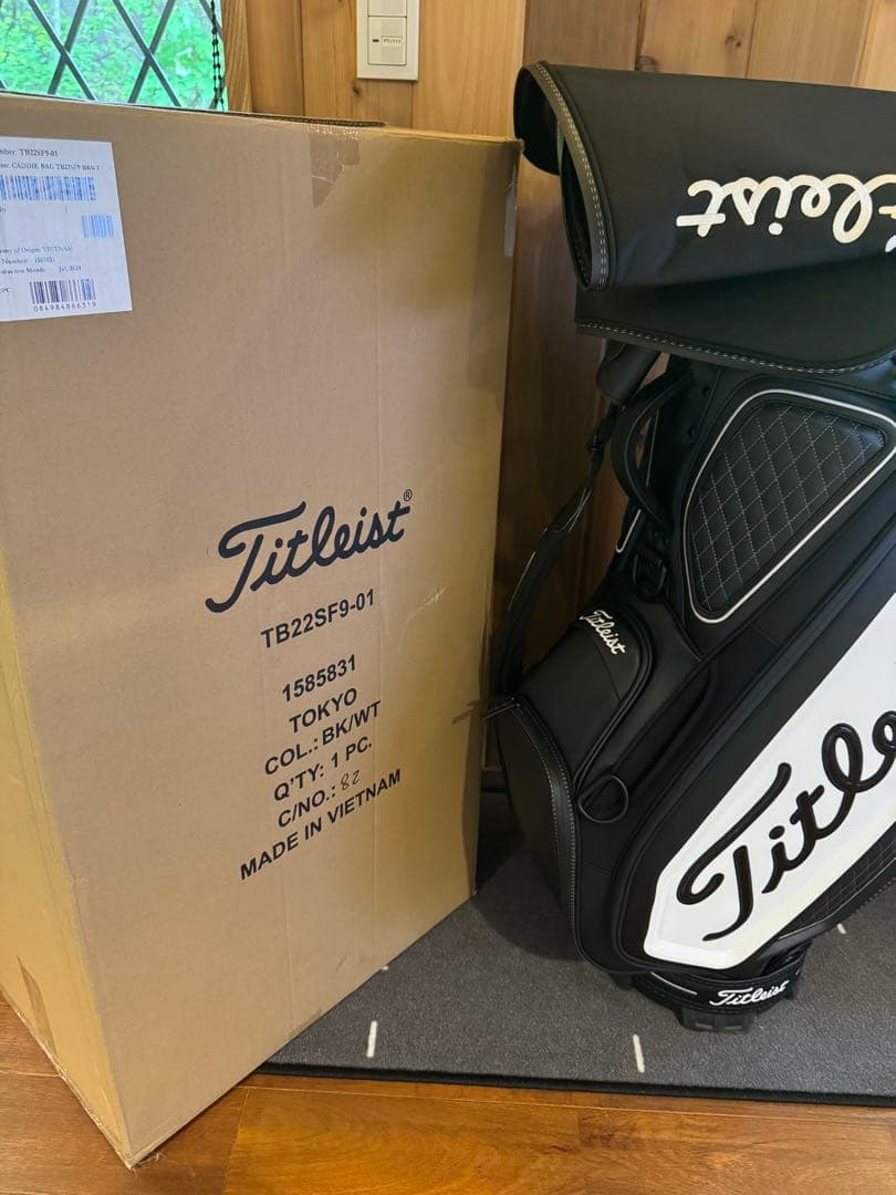 Titleist ツアー キャディバッグ 未使用