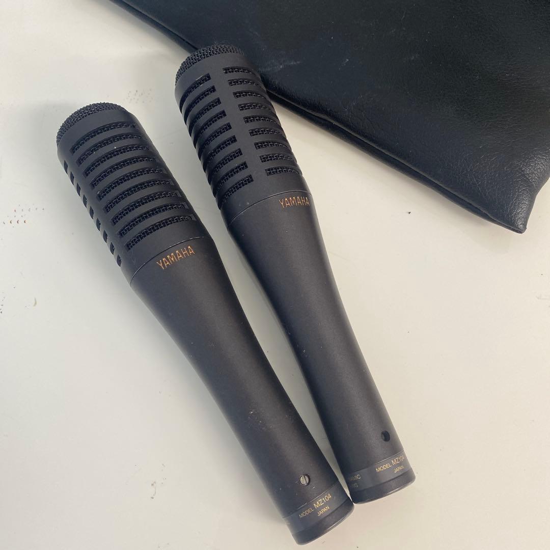 ダイナミックマイク ヤマハ YAMAHA MZ104 2本セット