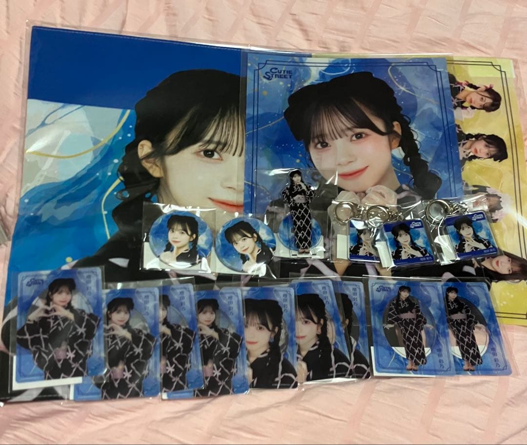 CUTIE STREET LARME コラボ浴衣すきくじ　増田彩乃　てぬぐい