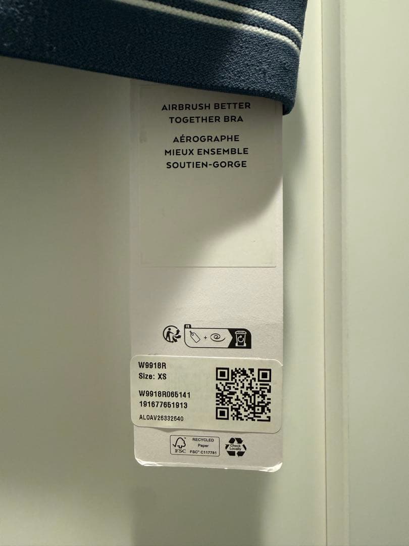 Alo Airbrush スポーツブラ XS