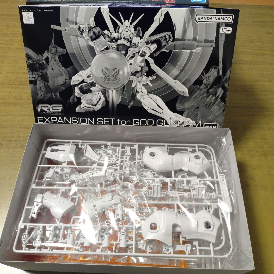 RG ゴッドガンダム　拡張セット　水転写デカール