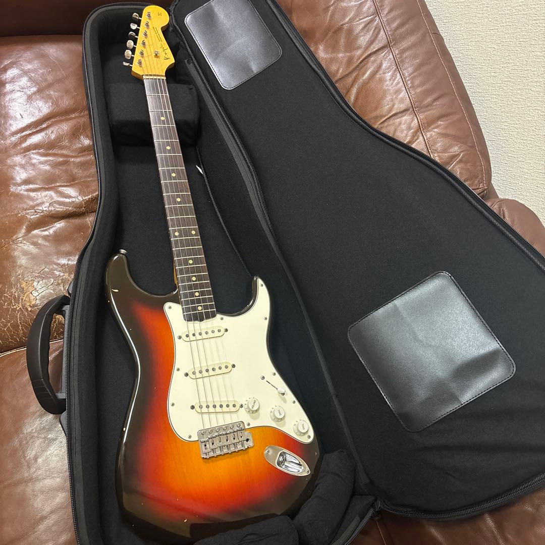 K. nyui ハカランダ指板　ThroBak64MXVピックアップ　ストラト