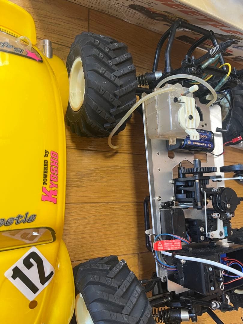 【レア】京商 BAJA BEETLE 1/10 ビートル エンジンバギー