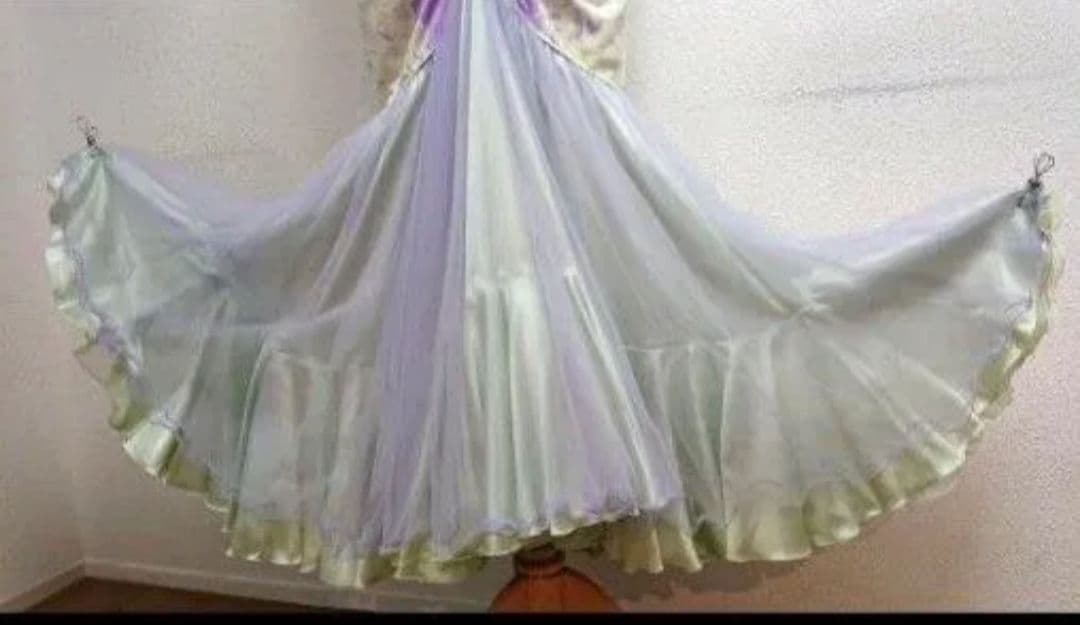 SALE☆チャコット　社交ダンス　L トップス　スカート 定価80300円