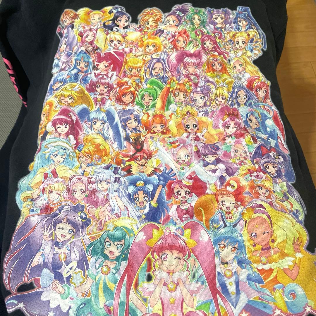 プリキュアオールスターズ パーカー プレミアムバンダイ Lサイズ プレバン
