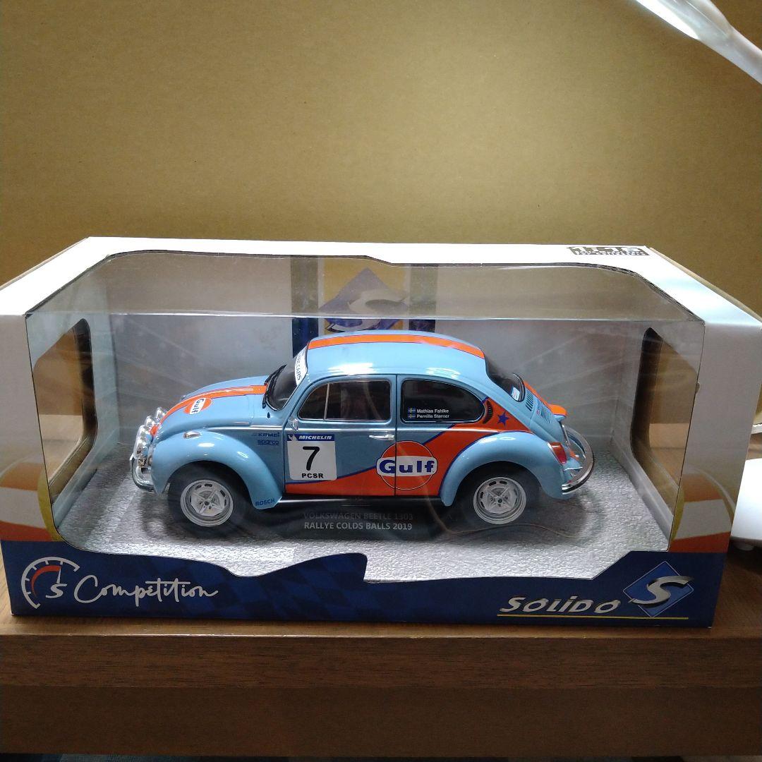 ソリド 1/18 VW ビートル ラリー コールズ ボール 2019