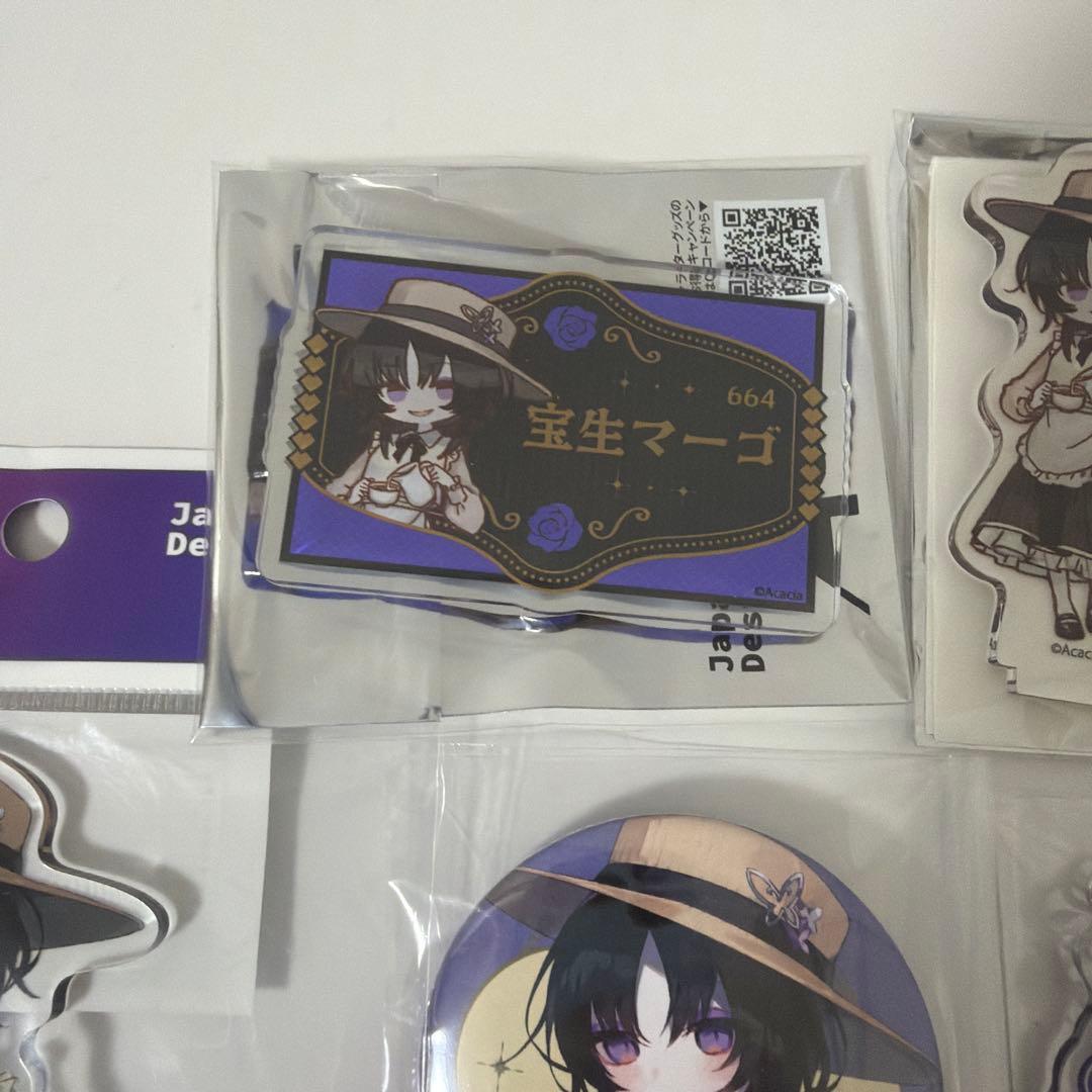 法少女ノ魔女裁判 江ノ島コラボカフェ 宝生マーゴ セット　8点