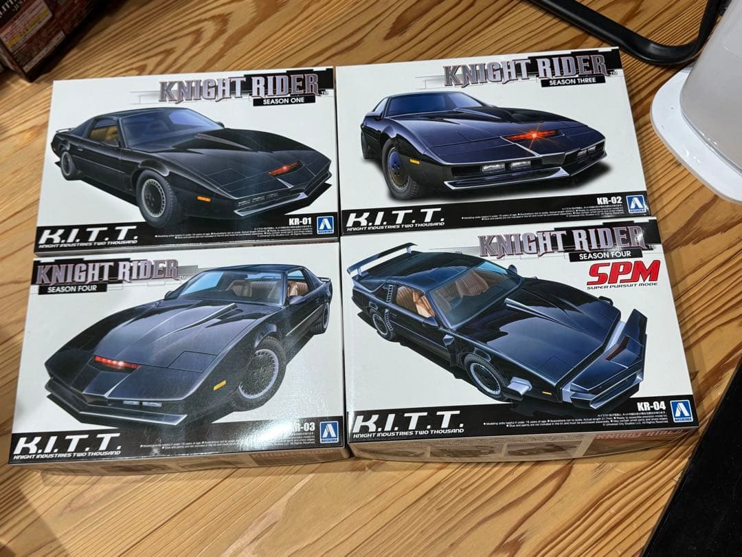 ナイトライダー K.I.T.T. 4種セット　箱小傷　未開封