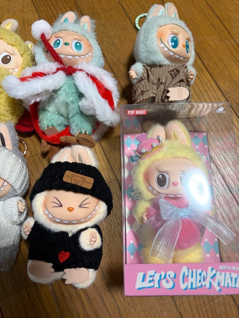 ポップマートラブブ ぬいぐるみ・マスコット 8体セット別売相談可