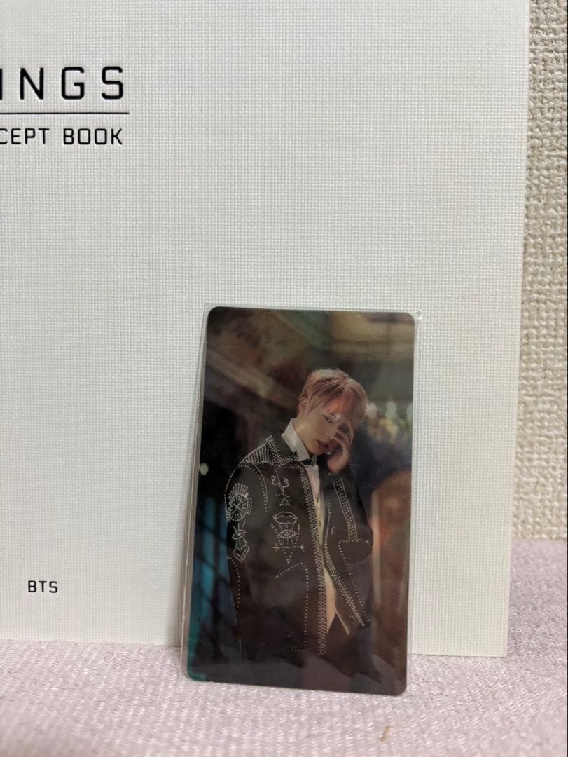 BTS WINGS CONCEPT BOOK フォトカード付き