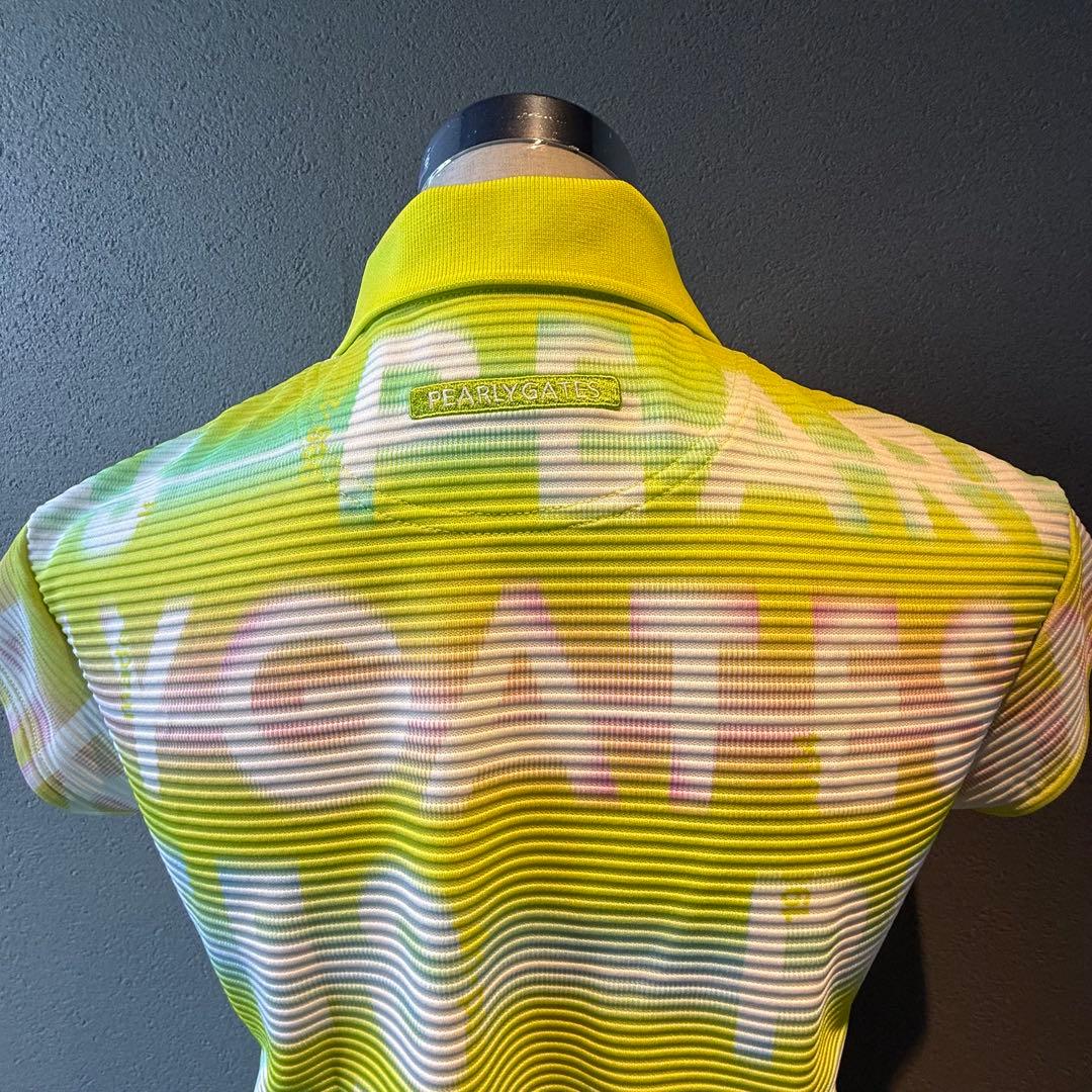 【美品】パーリーゲイツ レディースポロシャツ　原英莉花プロ着用モデル