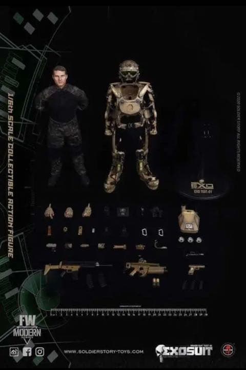 SOLDIER STORY ss122強化外骨格TEST-01 1/6フィギュア