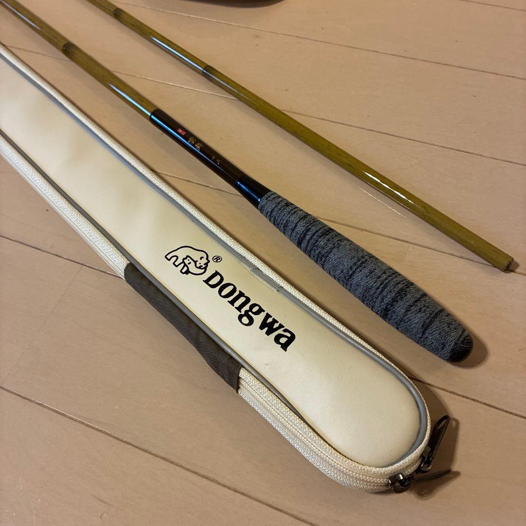 Dongwa ドンワ へら竿 雲舞 15尺 & 非売品キャップ未使用