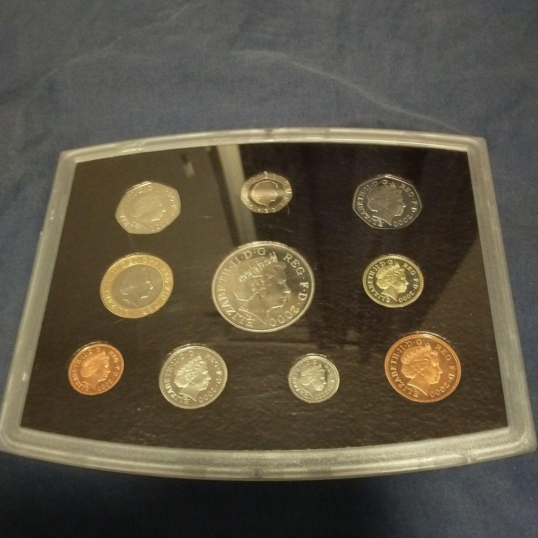 ミレニアム2000年　イギリスボンド硬貨