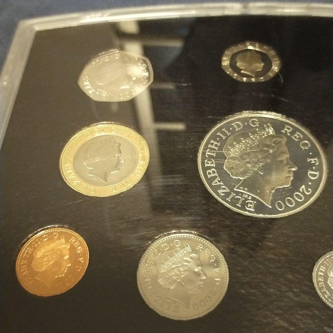 ミレニアム2000年　イギリスボンド硬貨