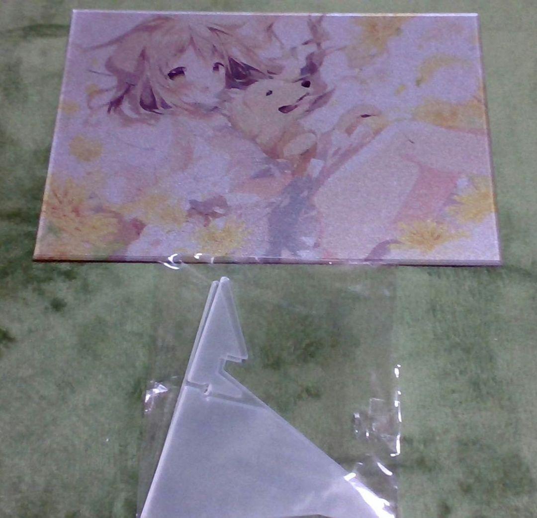 しらたま 絵師100人展 アクリルアート しらたまこ