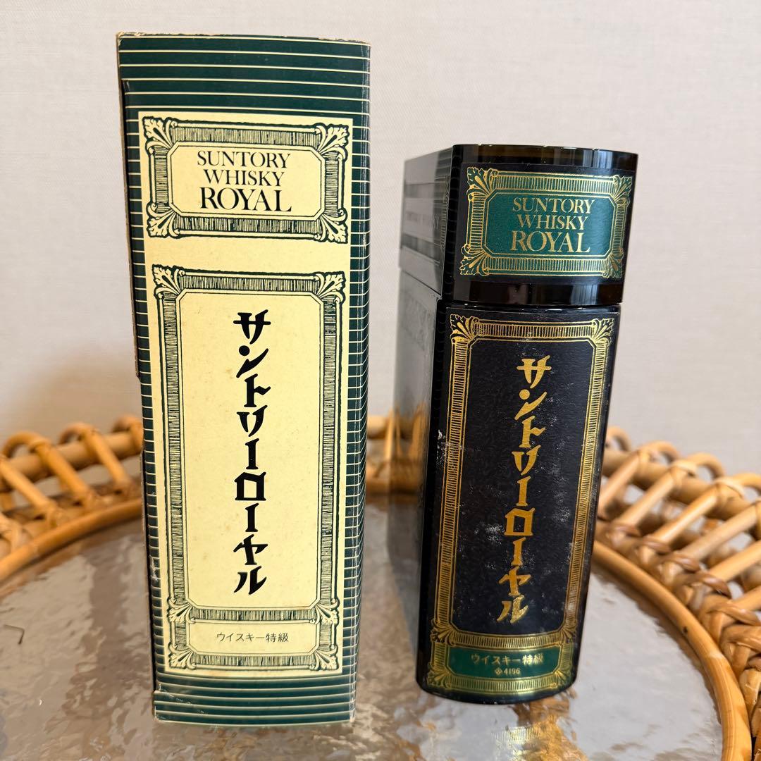 希少★ サントリーローヤル　ブック型ボトル　専用ボックス付き　特級　古酒　未開封