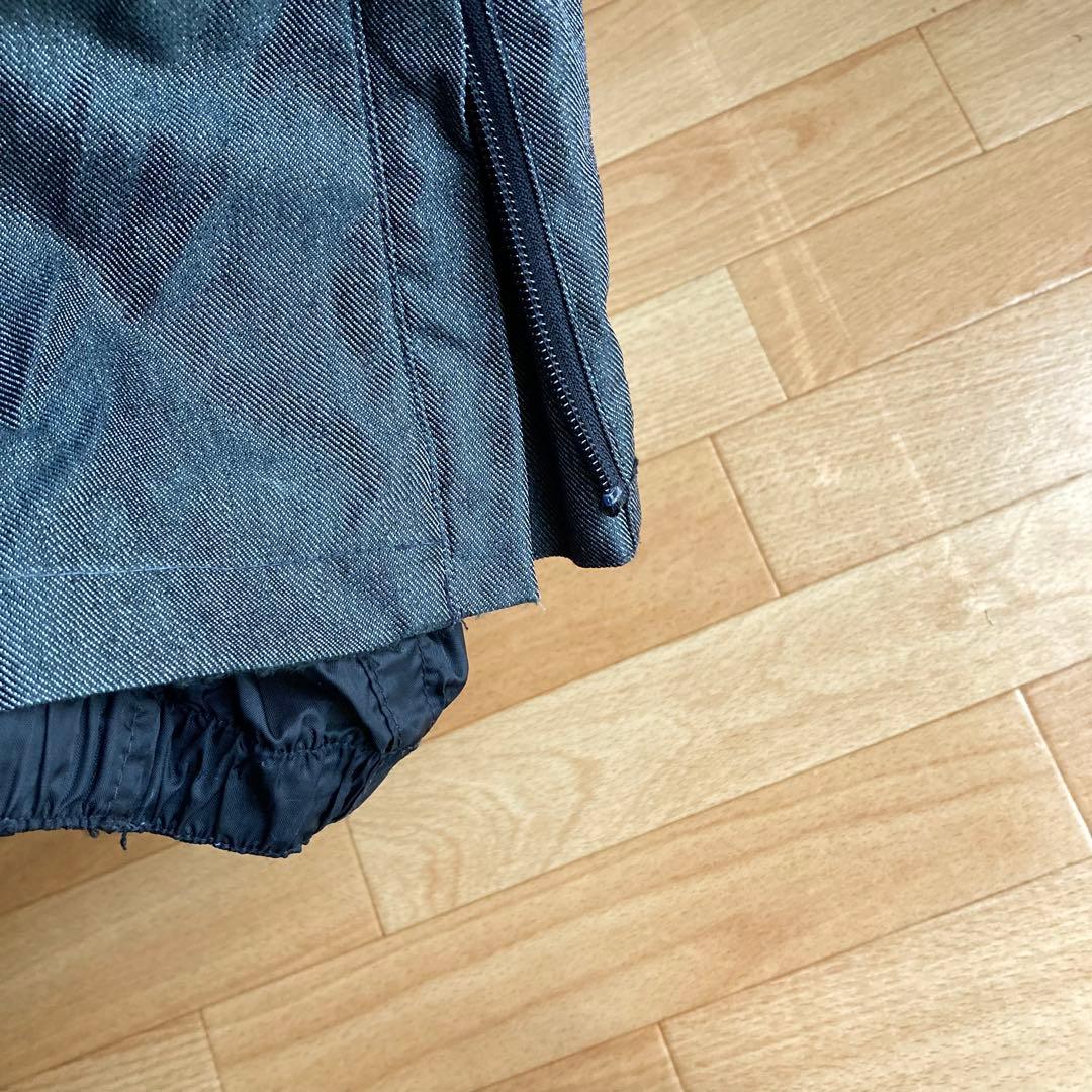 Lサイズ　レディース　スノーボードウェア　ボトムス　ズボン　デニム　黒　ブラック