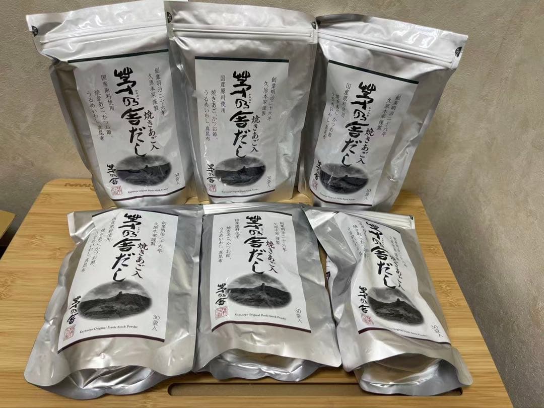 久原本家 茅乃舎だし 8g×30袋入 6袋