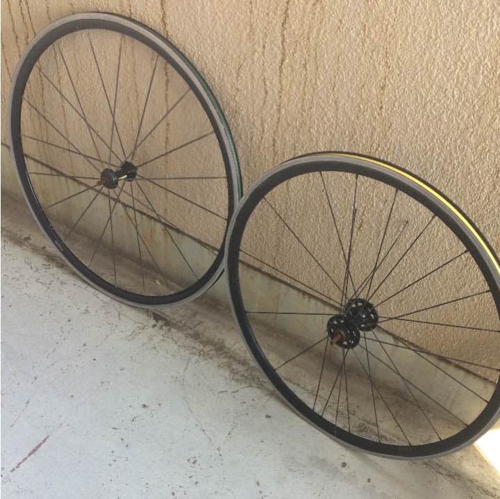 ピスト ジャンク ホイール フロント マビック エリプス