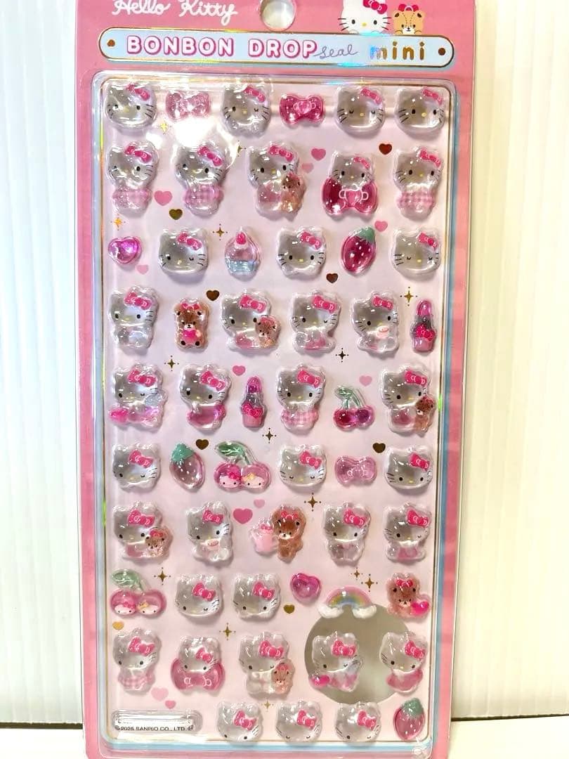 【正規品】ボンボンドロップシールmini サンリオセット売り