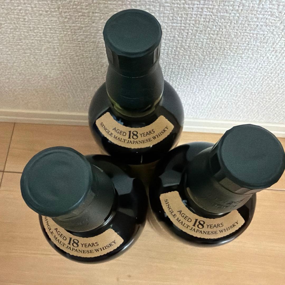 新品　白州　18年 ウイスキー 3本　希少