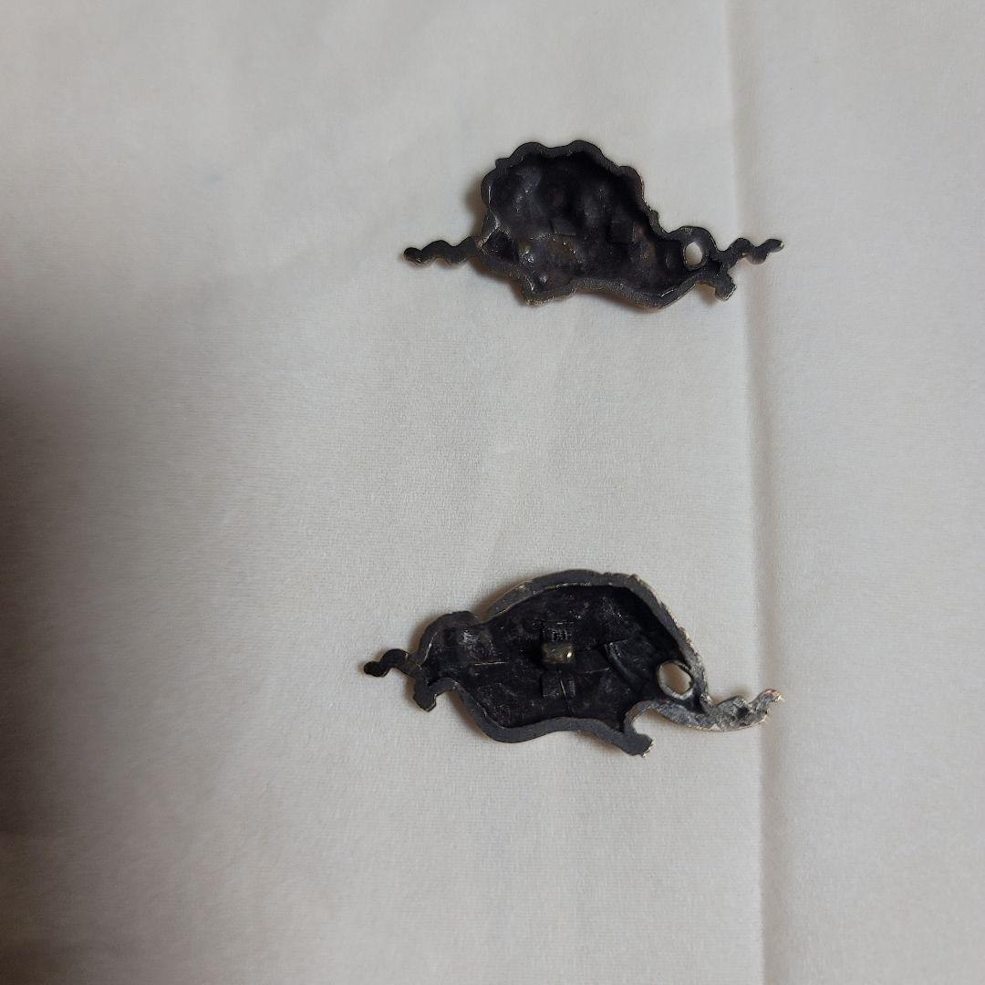 ※連休値引き！ 目貫 風神雷神 前金具 目貫箱付 煙草入れ 煙管入れ