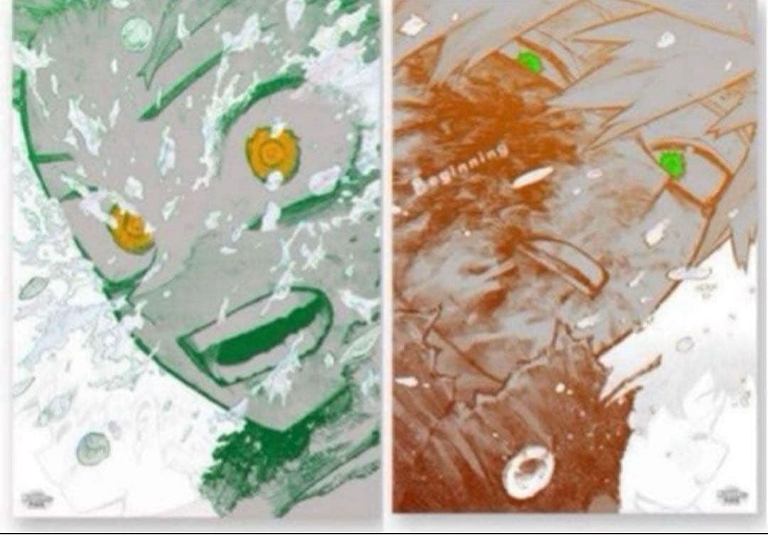 ヒロアカ原画展　ポスター The Beginning