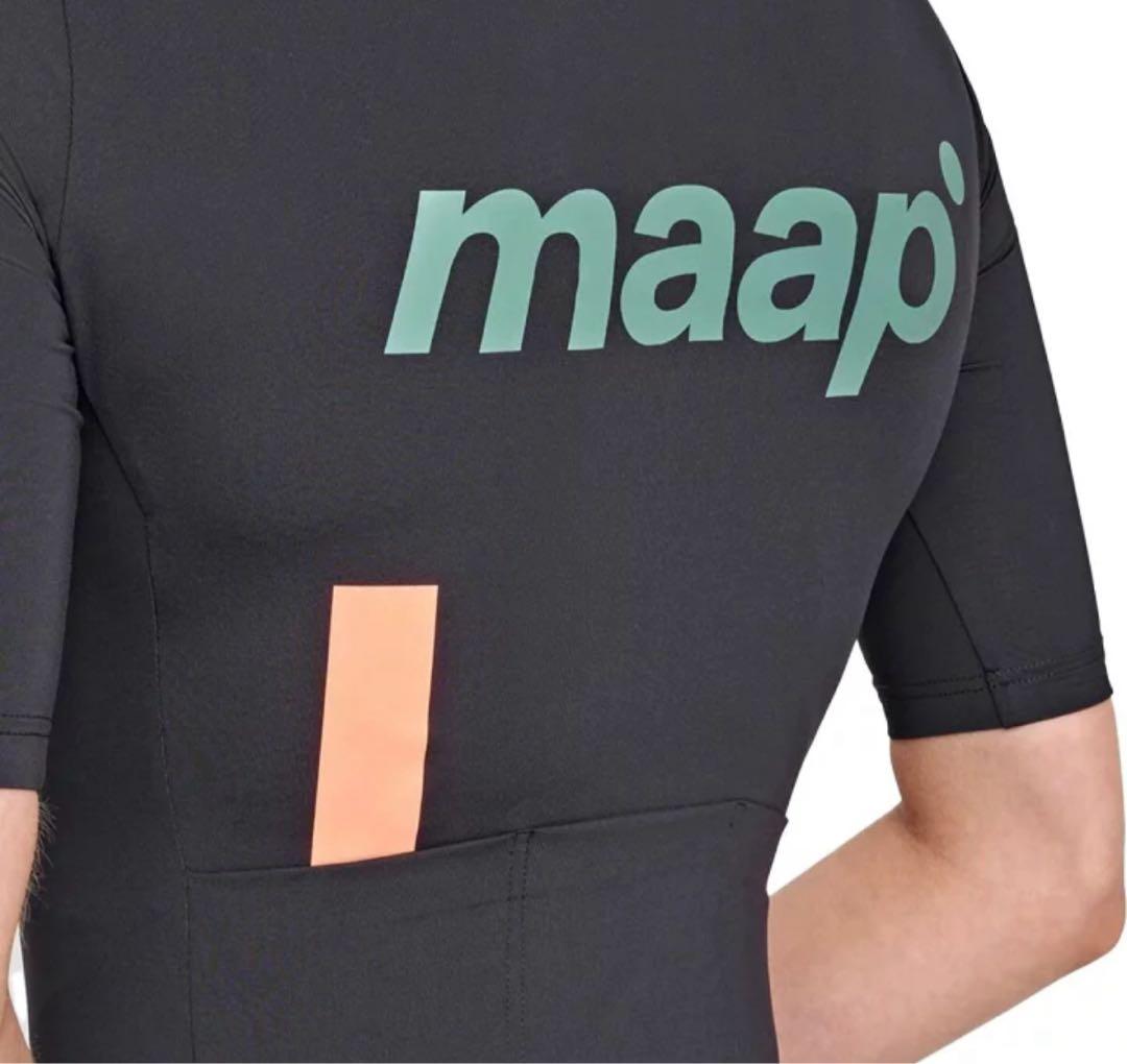  サイクルジャージ 半袖 ブラック　レディース